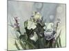 Hadfield Irises III-Clif Hadfield-Mounted Art Print