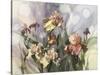 Hadfield Irises V-Clif Hadfield-Stretched Canvas