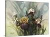 Hadfield Irises VI-Clif Hadfield-Stretched Canvas