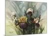 Hadfield Irises VI-Clif Hadfield-Mounted Art Print