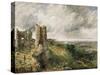 Hadleigh Castle, 1829-John Constable-Stretched Canvas