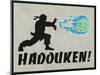 Hadouken-null-Mounted Poster