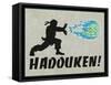 Hadouken-null-Framed Stretched Canvas