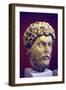 Hadrian (76-13), Roman Marble Bust-null-Framed Photographic Print