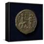 Hadrian Aureus Bearing Image of Rome-null-Framed Stretched Canvas