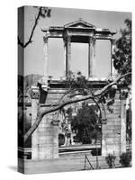 Hadrian's Arch, Athens, 1937-Martin Hurlimann-Stretched Canvas