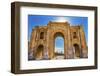 Hadrian's Arch Gate, Jerash, Jordan-William Perry-Framed Photographic Print