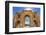 Hadrian's Arch Gate, Jerash, Jordan-William Perry-Framed Photographic Print