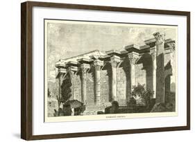 Hadrian's Portico-null-Framed Giclee Print