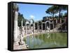 Hadrian's Villa, Canopus Canal, UNESCO World Heritage Site, Tivoli, Rome, Lazio, Italy, Europe-Vincenzo Lombardo-Framed Stretched Canvas