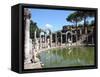 Hadrian's Villa, Canopus Canal, UNESCO World Heritage Site, Tivoli, Rome, Lazio, Italy, Europe-Vincenzo Lombardo-Framed Stretched Canvas
