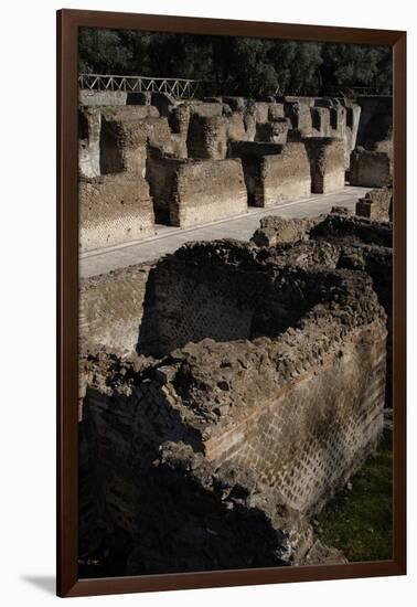 Hadrian's Villa, Hospitalia, 2nd Century, Italy-null-Framed Photographic Print