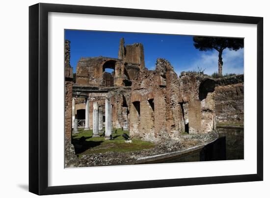 Hadrian's Villa. Maritime Theatre, Italy-null-Framed Giclee Print