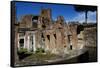 Hadrian's Villa. Maritime Theatre, Italy-null-Framed Stretched Canvas