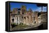 Hadrian's Villa. Maritime Theatre, Italy-null-Framed Stretched Canvas