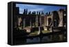 Hadrian's Villa. Maritime Theatre, Italy-null-Framed Stretched Canvas