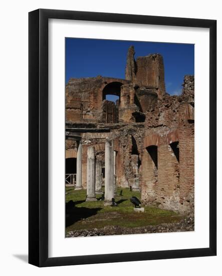 Hadrian's Villa. Maritime Theatre, Italy-null-Framed Giclee Print