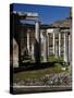 Hadrian's Villa. Maritime Theatre, Italy-null-Stretched Canvas