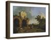 Hadrian's Villa, Near Tivoli, 1763-65-Richard Wilson-Framed Giclee Print