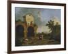 Hadrian's Villa, Near Tivoli, 1763-65-Richard Wilson-Framed Giclee Print