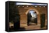 Hadrian's Villa, Pecile, Italy-null-Framed Stretched Canvas