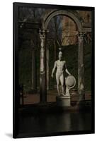 Hadrian's Villa, Statue in the Canopus, God Mars, 2nd Century, Italy-null-Framed Photographic Print