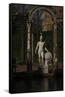 Hadrian's Villa, Statue in the Canopus, God Mars, 2nd Century, Italy-null-Framed Stretched Canvas