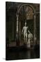 Hadrian's Villa, Statue in the Canopus, God Mars, 2nd Century, Italy-null-Stretched Canvas