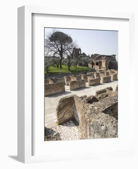 Hadrian's Villa, UNESCO World Heritage Site, Tivoli, Near Rome, Lazio, Italy, Europe-Olivieri Oliviero-Framed Photographic Print