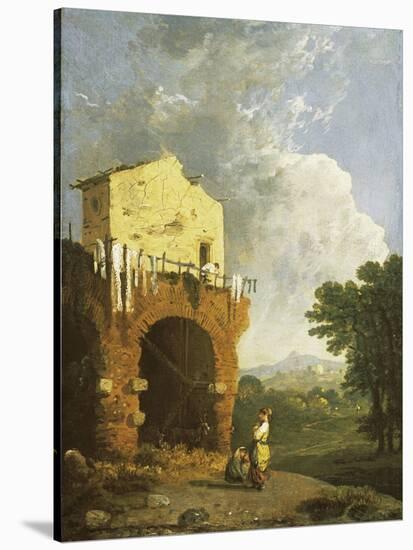 Hadrian's Villa-Richard Wilson-Stretched Canvas