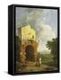 Hadrian's Villa-Richard Wilson-Framed Stretched Canvas