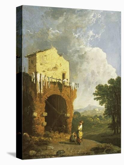 Hadrian's Villa-Richard Wilson-Stretched Canvas