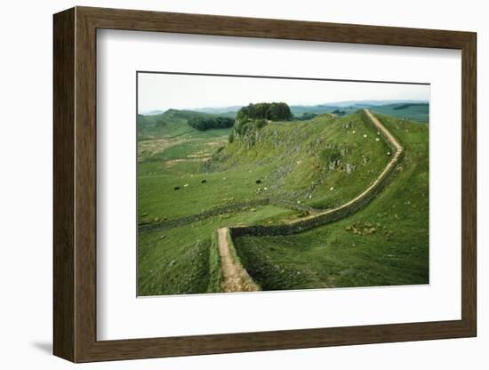 Hadrian's Wall, Looking East to Cuddy's Crag, Northumberland, c20th century-CM Dixon-Framed Photographic Print