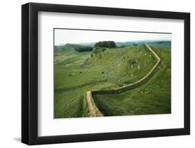 Hadrian's Wall, Looking East to Cuddy's Crag, Northumberland, c20th century-CM Dixon-Framed Photographic Print