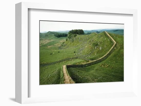 Hadrian's Wall, Looking East to Cuddy's Crag, Northumberland, c20th century-CM Dixon-Framed Photographic Print