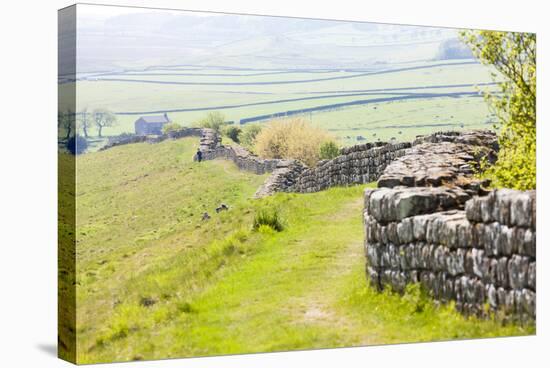 Hadrian's Wall, Northumberland, England-phbcz-Stretched Canvas