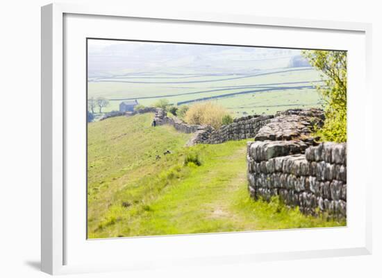 Hadrian's Wall, Northumberland, England-phbcz-Framed Photographic Print