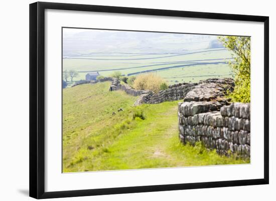 Hadrian's Wall, Northumberland, England-phbcz-Framed Photographic Print