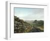 Hadrian's Wall, Towards Crag Lough, Northumberland England, UK-Adam Woolfitt-Framed Photographic Print