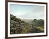 Hadrian's Wall, Towards Crag Lough, Northumberland England, UK-Adam Woolfitt-Framed Photographic Print