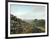 Hadrian's Wall, Towards Crag Lough, Northumberland England, UK-Adam Woolfitt-Framed Photographic Print