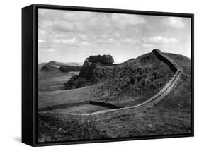 Hadrian's Wall-J. Chettlburgh-Framed Stretched Canvas