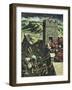 Hadrian's Wall-Green-Framed Giclee Print