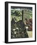 Hadrian's Wall-Green-Framed Giclee Print