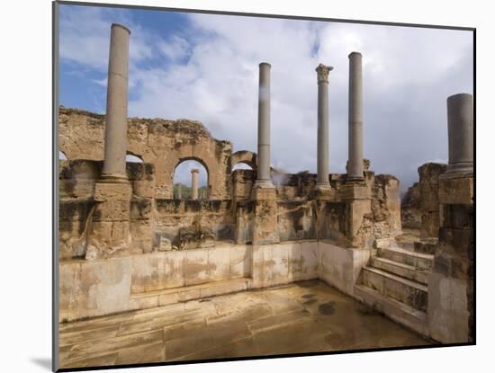 Hadrianic Baths, Roman Site of Leptis Magna, UNESCO World Heritage Site, Libya-Ethel Davies-Mounted Photographic Print
