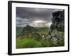 Hadrians Wall, Northumberland, UK-Alan Copson-Framed Photographic Print