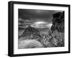 Hadrians Wall, Northumberland, UK-Alan Copson-Framed Photographic Print