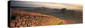 Hadrians Wall, Northumberland,, UK-null-Stretched Canvas