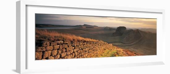 Hadrians Wall, Northumberland,, UK-null-Framed Photographic Print