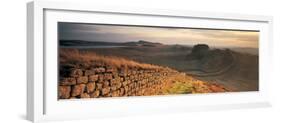 Hadrians Wall, Northumberland,, UK-null-Framed Photographic Print